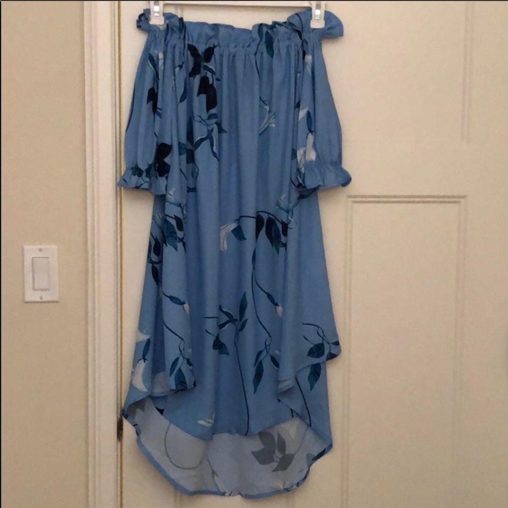 Off the shoulder boutique dress